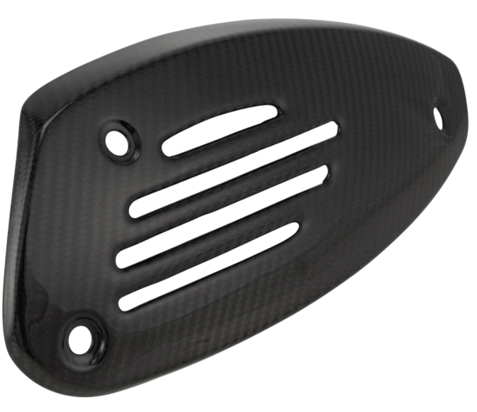 Bouclier thermique d'échappement pour Vespa GTS/GTS Super/GTV/GT 60 125-300ccm, carbone
