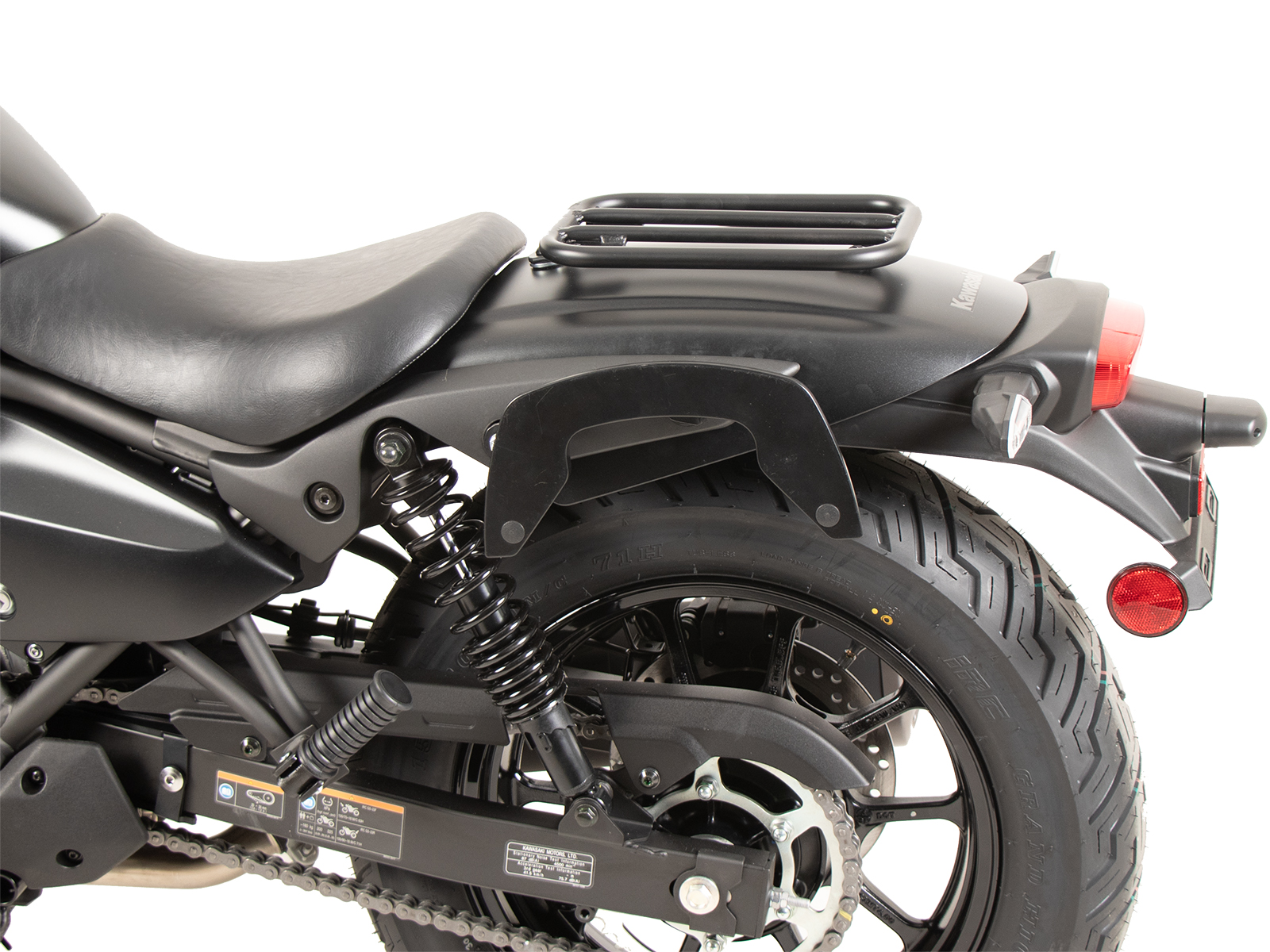 Solorack sans dossier pour Kawasaki Eliminator 500 (24-) Original Hepco & Becker