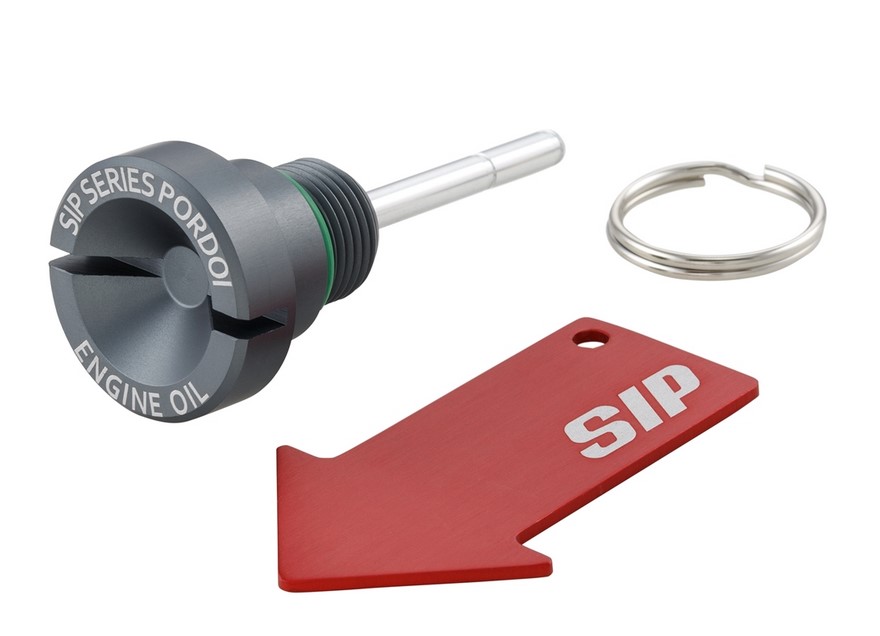 Bouchon de remplissage d'huile moteur pour Vespa, gris mat