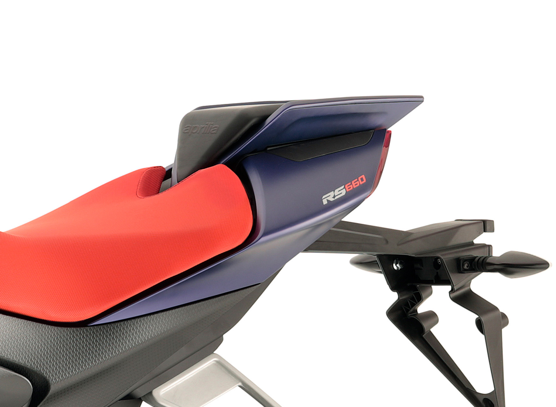 Couverture de siège passager Lava Red pour Aprilia RS 660