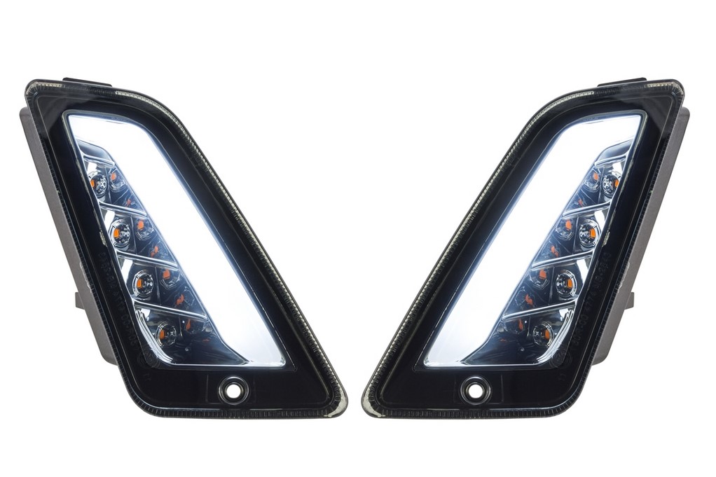 Kit clignotants avant gauche/droite pour Vespa GTS/GTS Super/GTV/GT 60/GT/GT L ('03-'13), teinté