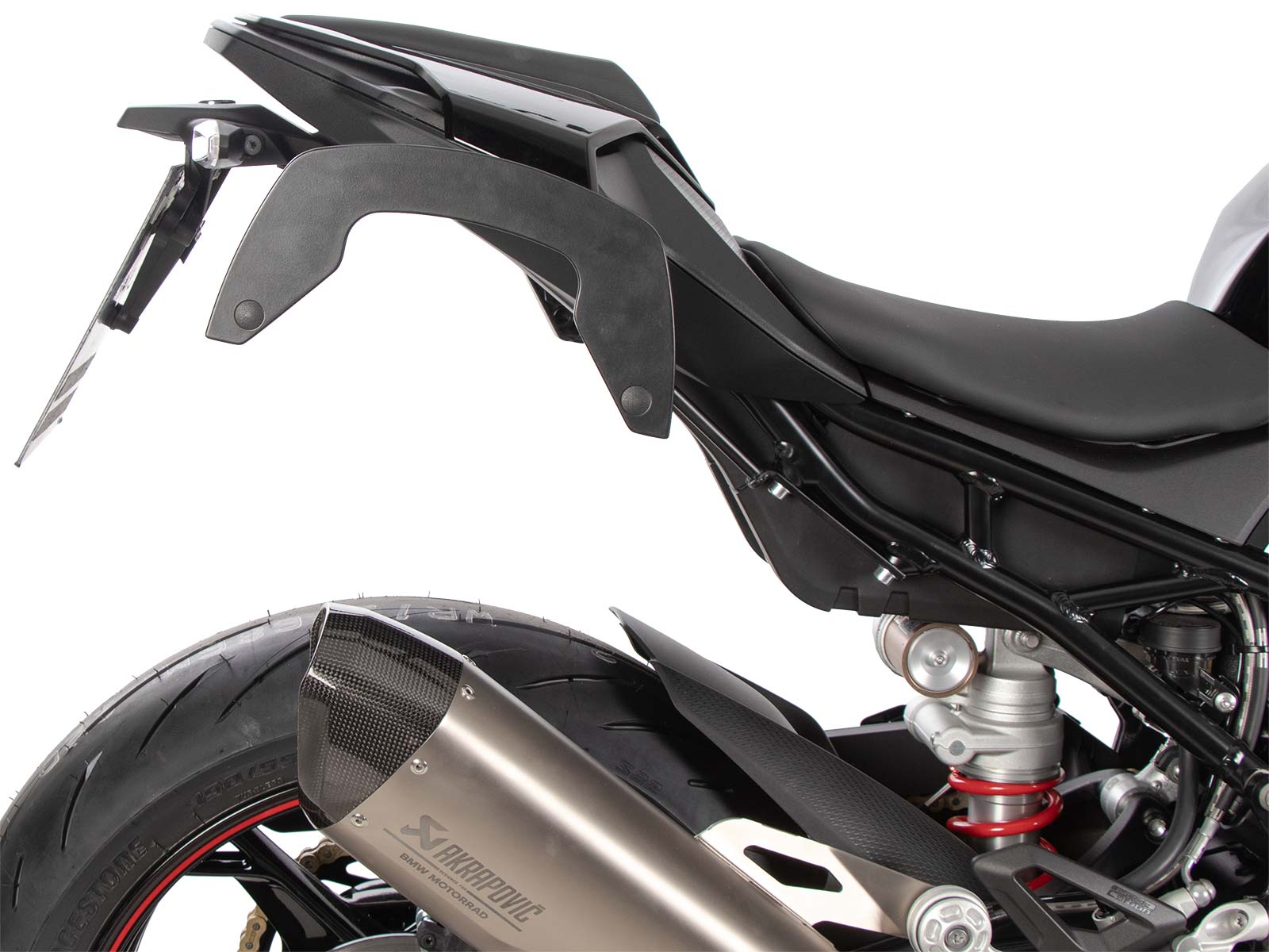 Supports latéraux C-Bow noirs pour BMW S 1000 RR (23-) Hepco & Becker