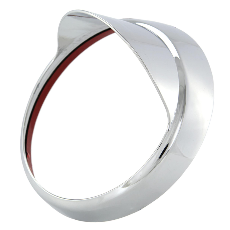 Anneau de lampe avec abat-jour pour Vespa LX 50-150ccm, chrome