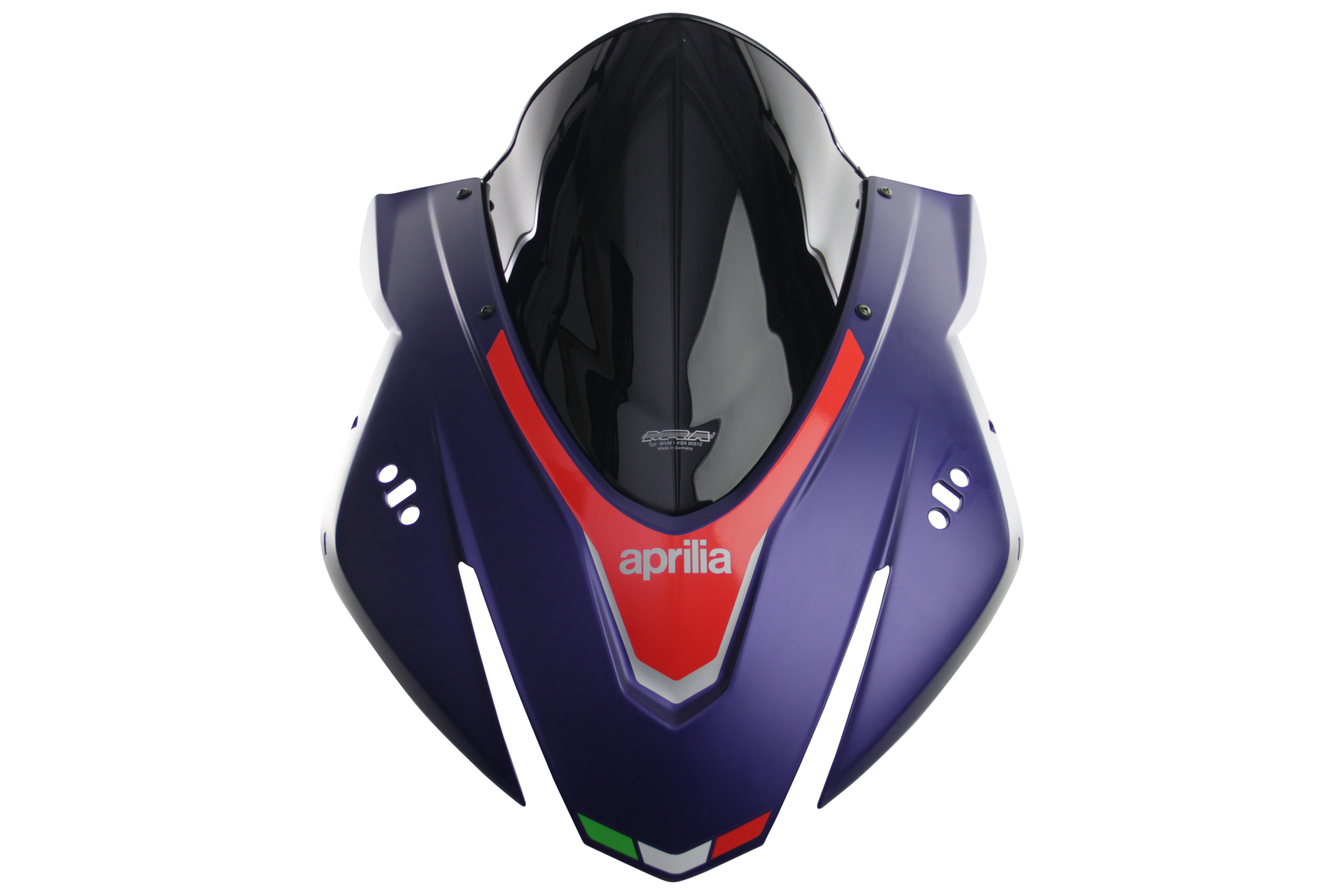 Ecran MRA Racing "R" - noir - Aprilia RSV 4 1100 Factory 2021-