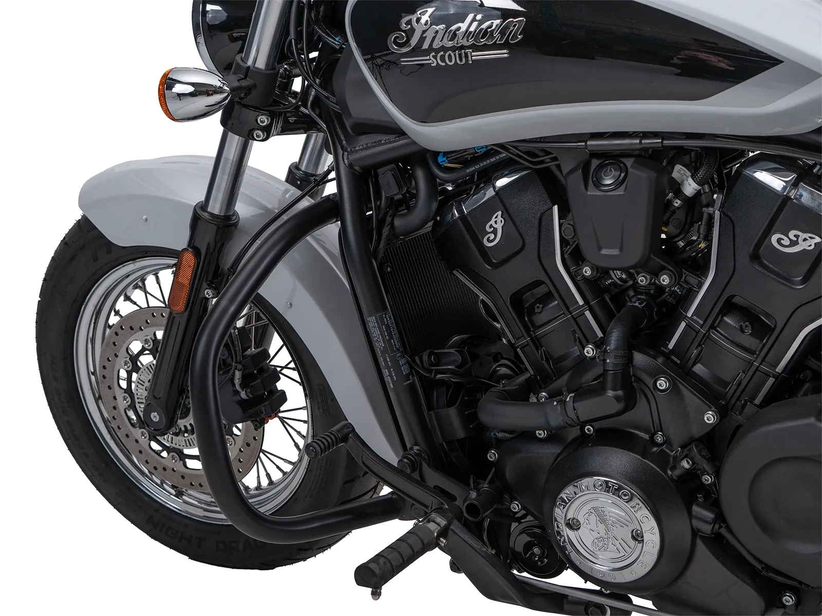 Arceau de protection moteur noir pour Indian Scout Classic 1250 (25-) Hepco & Becker