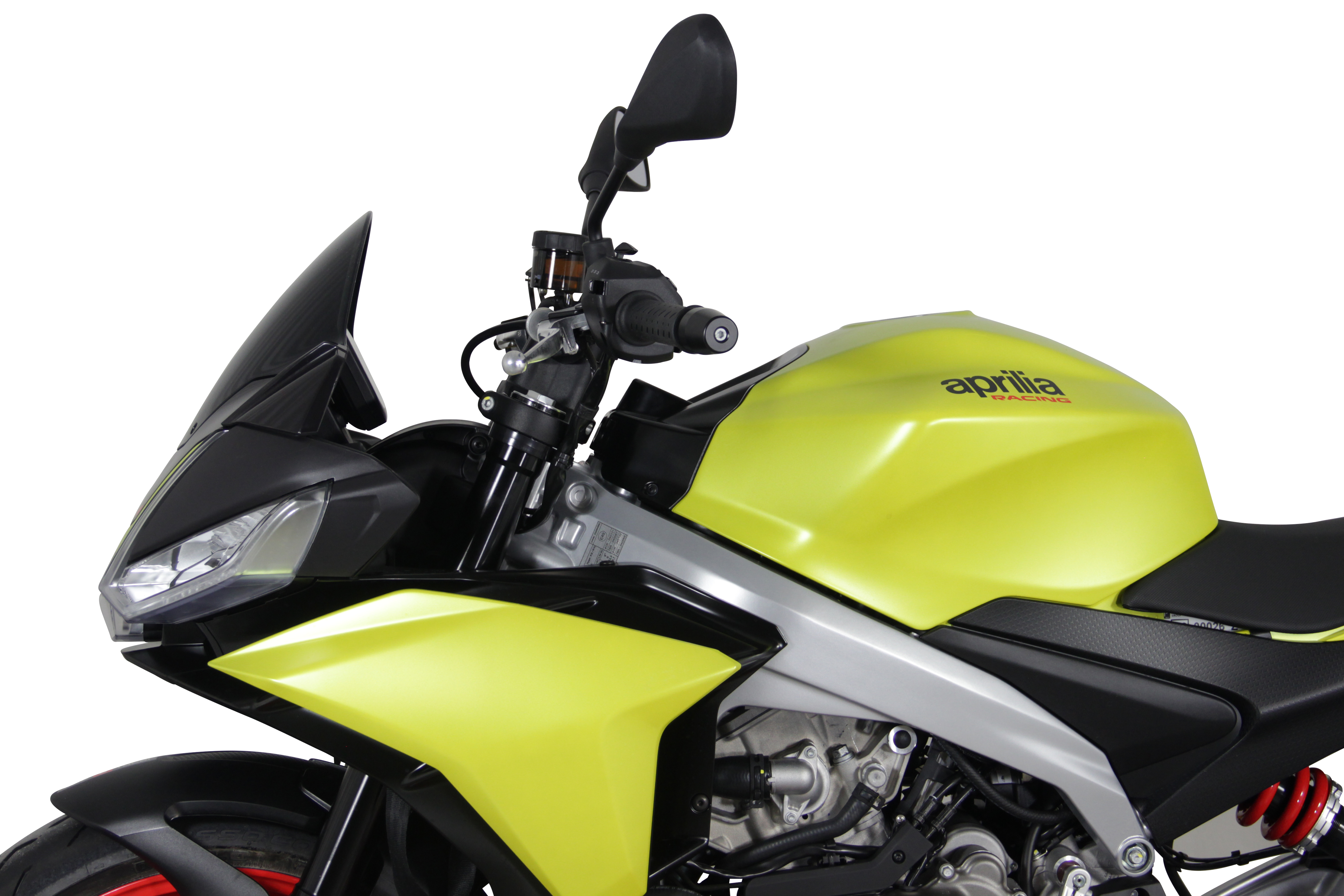 Ecran MRA Racing "R" noir Aprilia Tuono 660 / V4 Factory (21-)