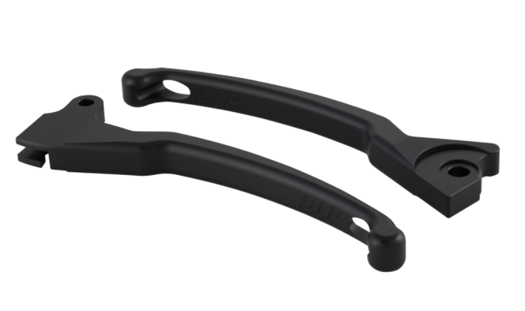 Kit levier de frein sport gauche/droite pour Vespa LX/LXV/S/Primavera/Sprint 50-150ccm, noir mat