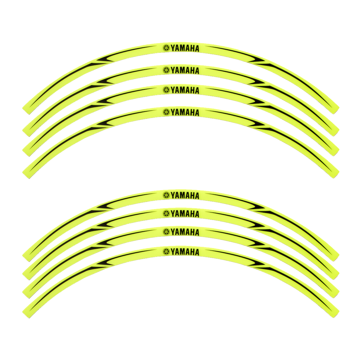 Autocollant Yamaha RIM (set) Jaune
