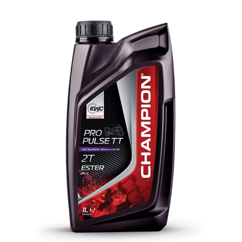 CHAMPION® Pro Pulse TT huile moteur ester 2 temps - 1 litre