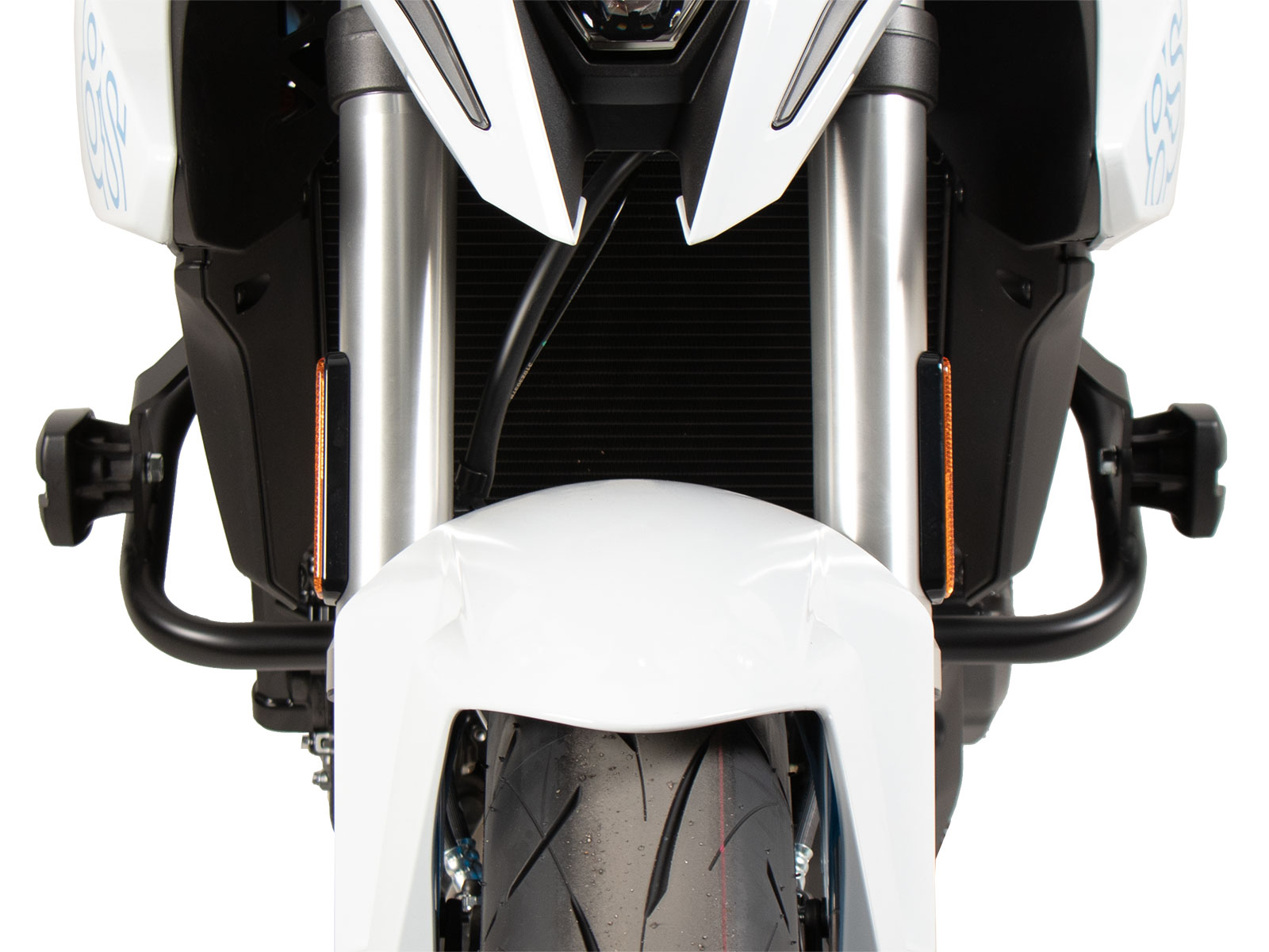 Arceau de protection moteur noir avec ProtectionPad pour Suzuki GSX-8S (23-) Hepco & Becker