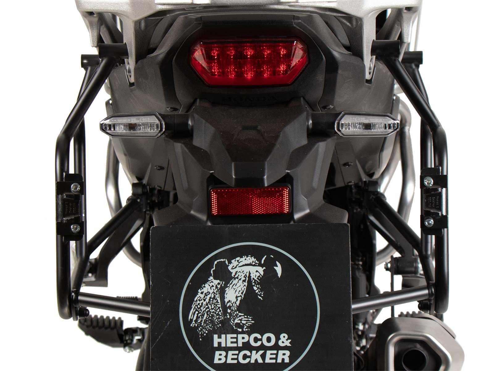 Porte-bagages latéral vissé noir pour Honda XL 750 Transalp (25- ) Hepco & Becker