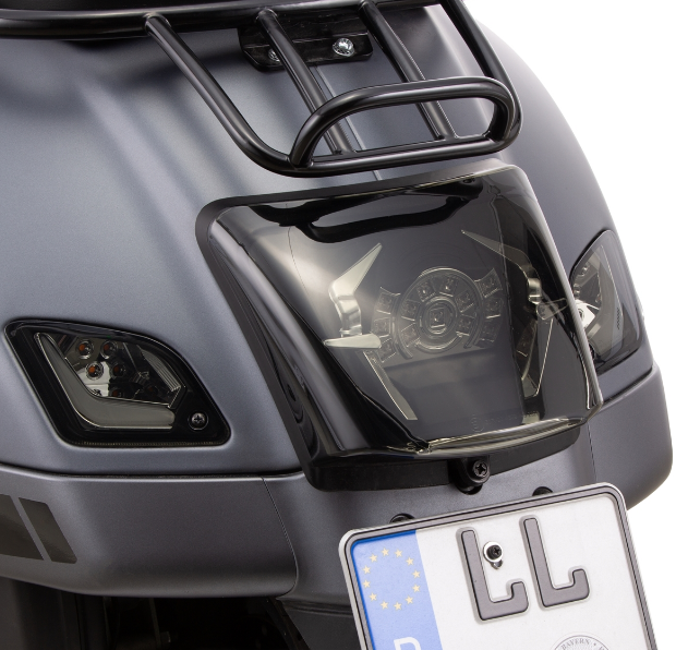 Kit clignotants avant & arrière pour Vespa GTS/GTS Super/GTV 125-300ccm ('14-), teintés