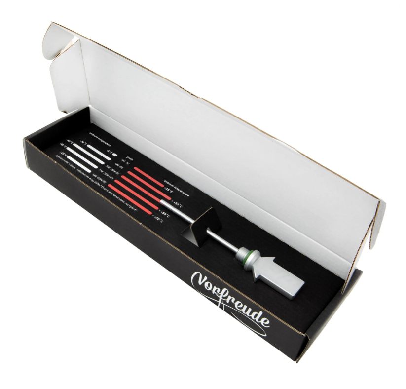 Jauge d'huile de transmission, argent mat