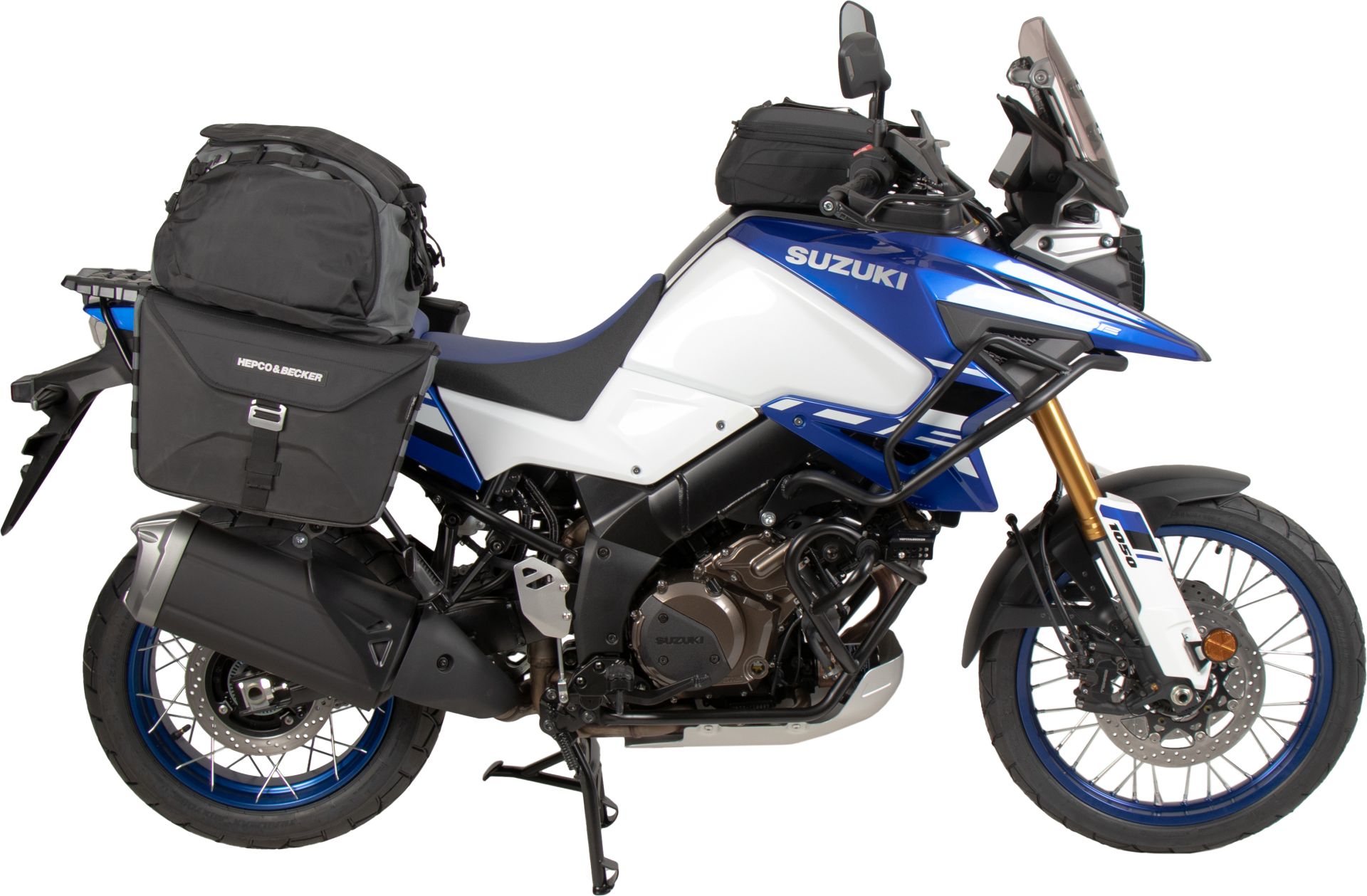 Kit de sacoches latérales Xtravel Basic y compris 2x plaque d'adaptation universelle pour les supports de sacoches latérales tubulaires