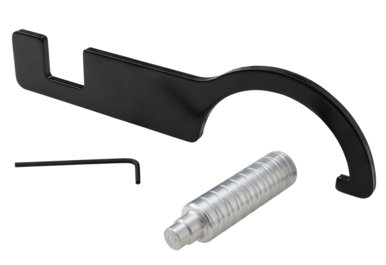 Amortisseur "Black Edition", arrière pour Vespa Primavera/Sprint 50ccm 2T/4T, noir mat