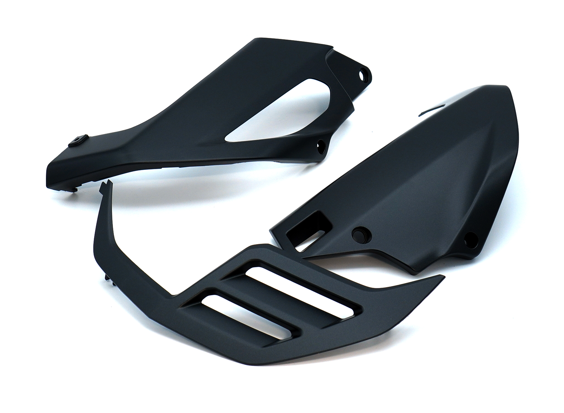 Spoiler avant noir pour Honda CB650R (année 19-)