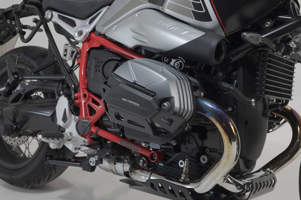 SW-Motech protection cylindrique noire pour BMW R 12 G/S (25-)