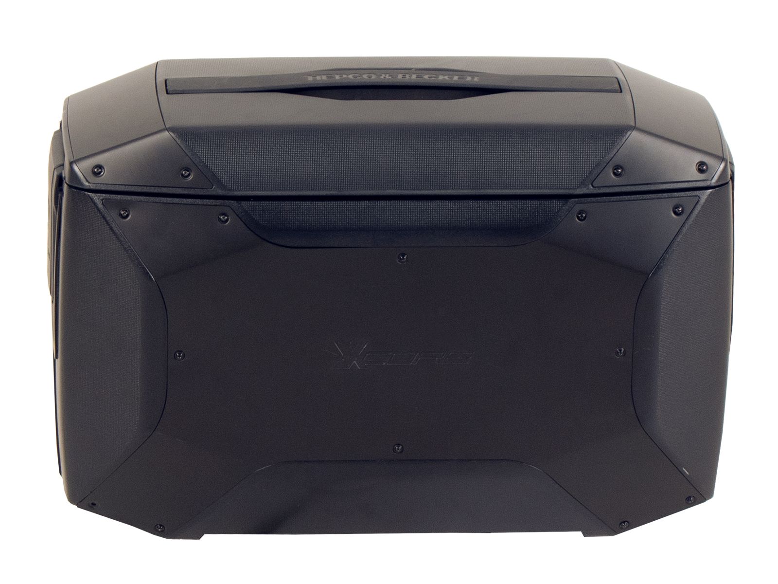 Xcore valise latérale noire pour support C-Bow Hepco & Becker