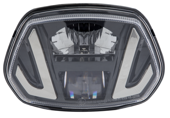 Phare LED "Black Edition" pour Vespa Sprint 50-150ccm 2T/4T ('13-'18)