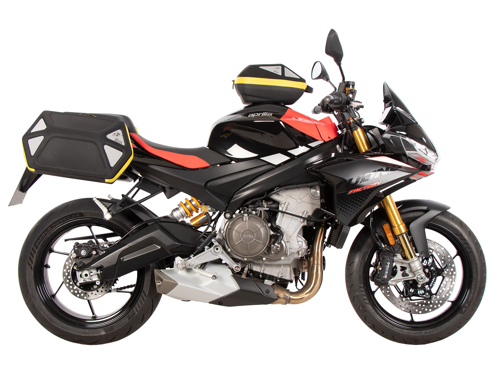 Anneau de réservoir Basic avec unité de fermeture de la sacoche de réservoir pour Aprilia Tuono 660 Factory (22-)
