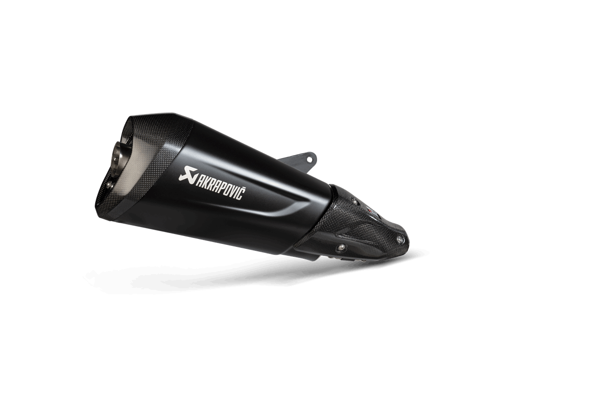 Échappement sport Akrapovic Slip-On noir pour Vespa GTS/GTS Super/GTV 300ccm HPE (`20-) Euro 5