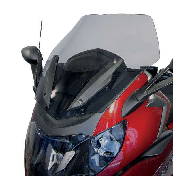 Pare-brise type original pour BMW K 1600 GT /GTL (17-22), fumé clair