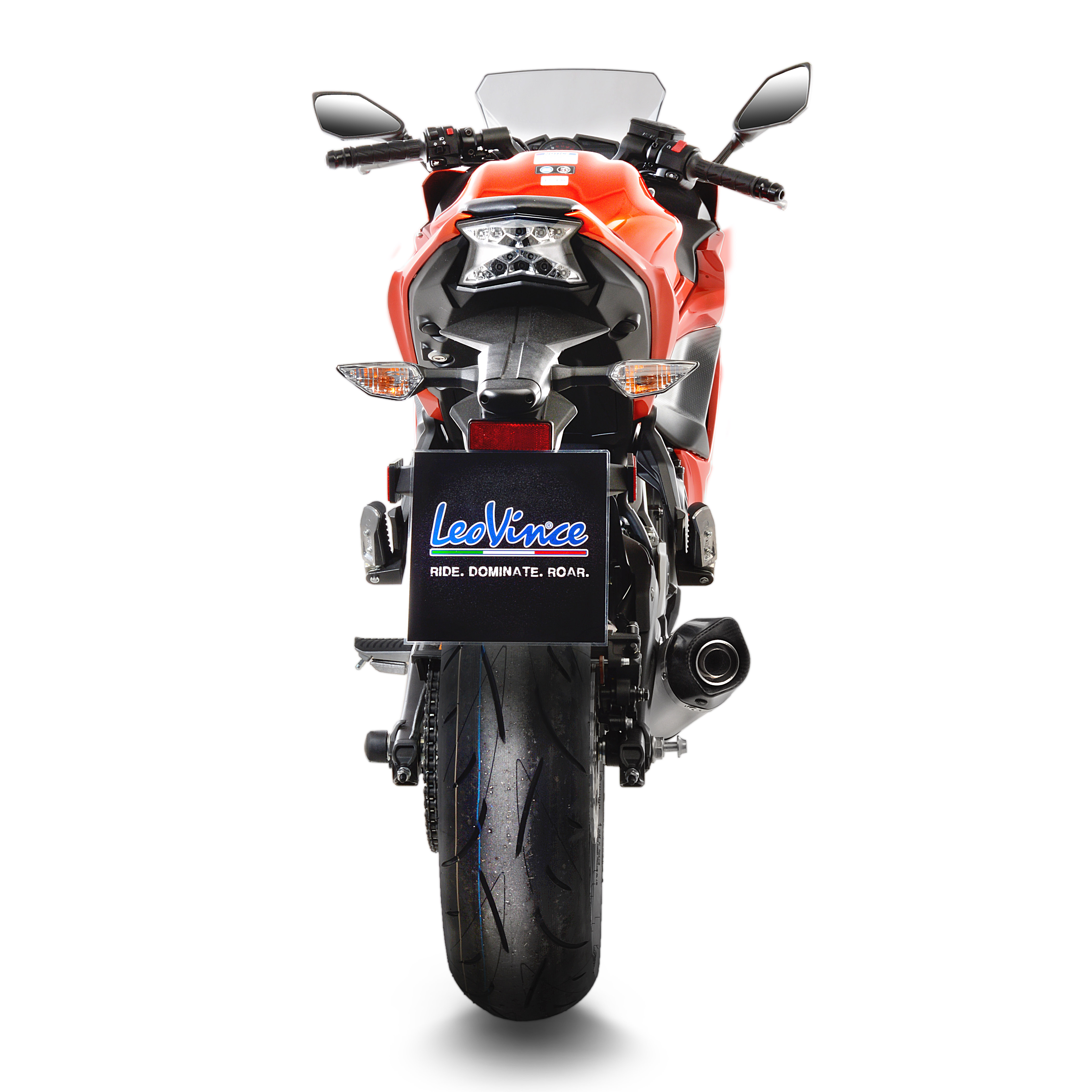 LeoVince système d?èchappement SBK LV One Evo 2, acier inoxydable, système complet pour Z 650 / Ninja 650 (bj.17-19)