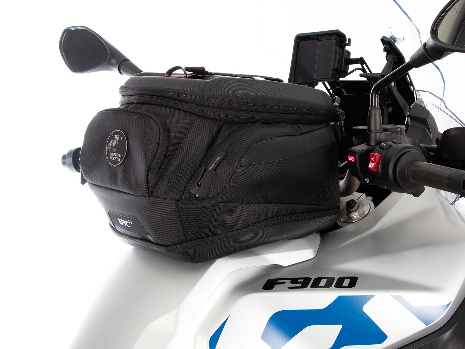 Anneau de réservoir Basic avec unité de fermeture de la sacoche de réservoir pour BMW F 900 GS Adventure (24-)