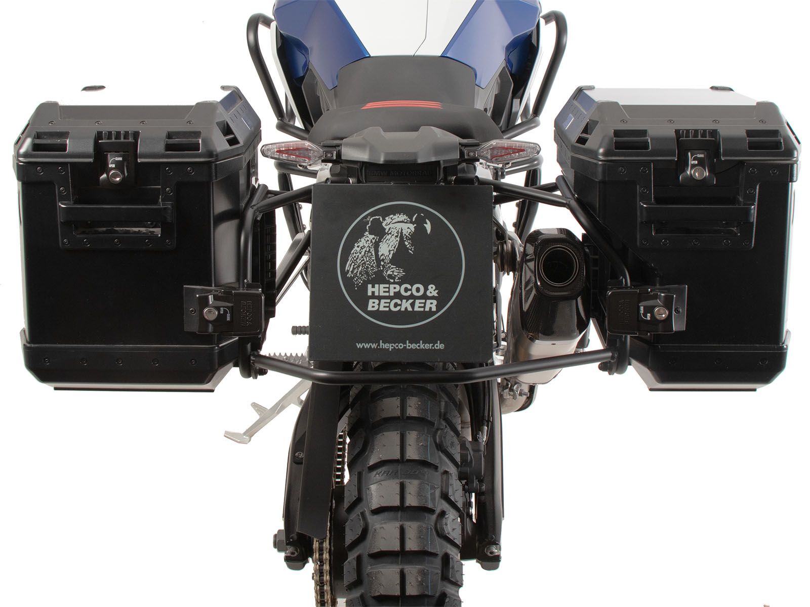 Kit de valises latérales noir pour BMW F 900 GS (24-) Hepco & Becker