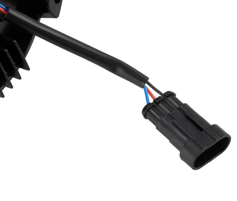 Phare ZELIONI Black Edition LED pour Vespa GTS/GTS Super HPE 125-300 (19-22), noir/chrome