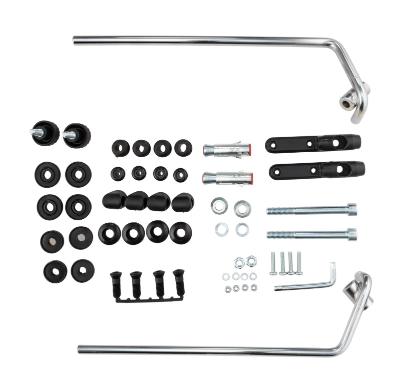 Matériel de montage pare-brise FACO "Twin-Screen" pour Vespa Sprint 50-125ccm 2T/4T