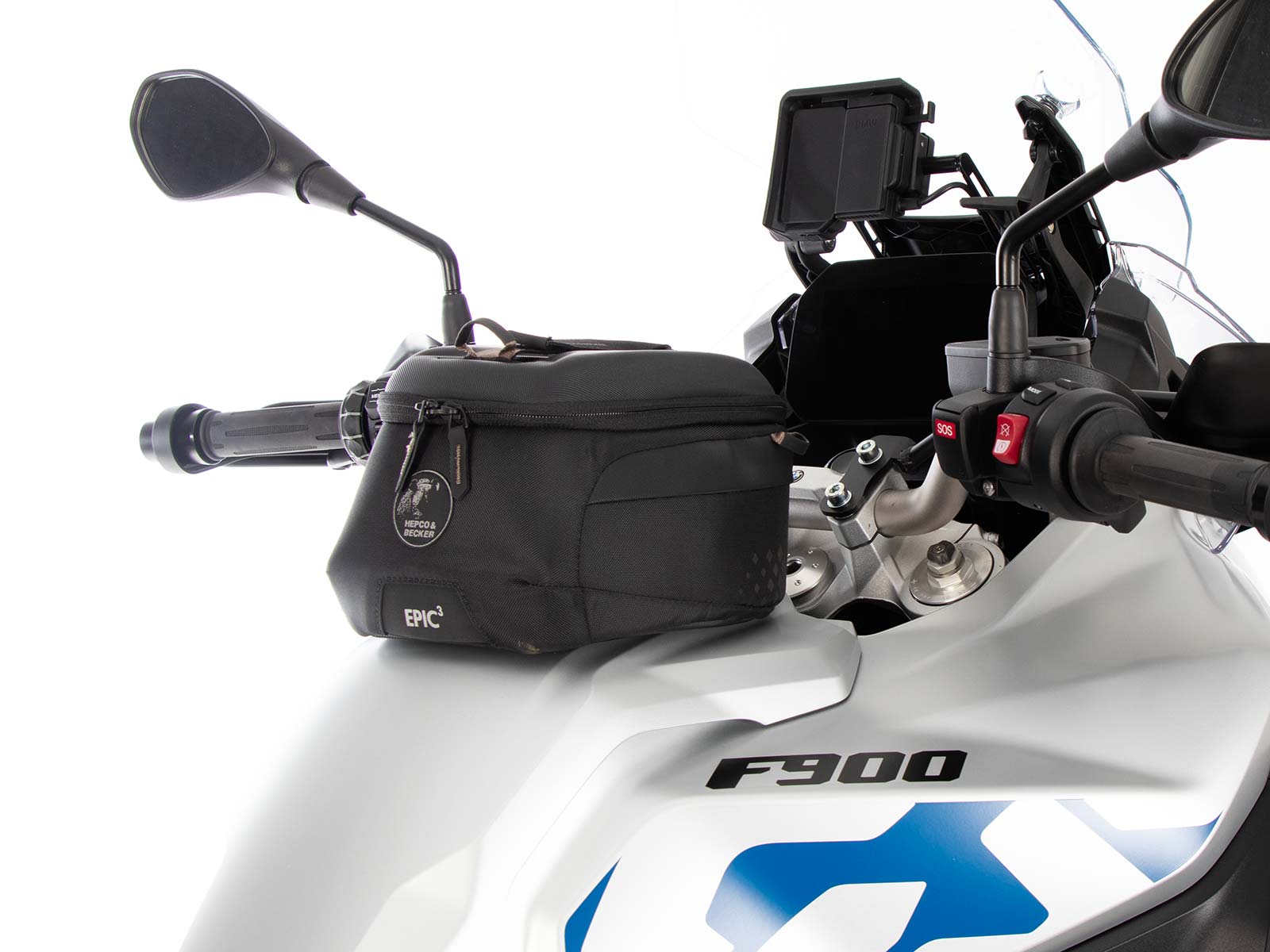 Anneau de réservoir Basic avec unité de fermeture de la sacoche de réservoir pour BMW F 900 GS Adventure (24-)