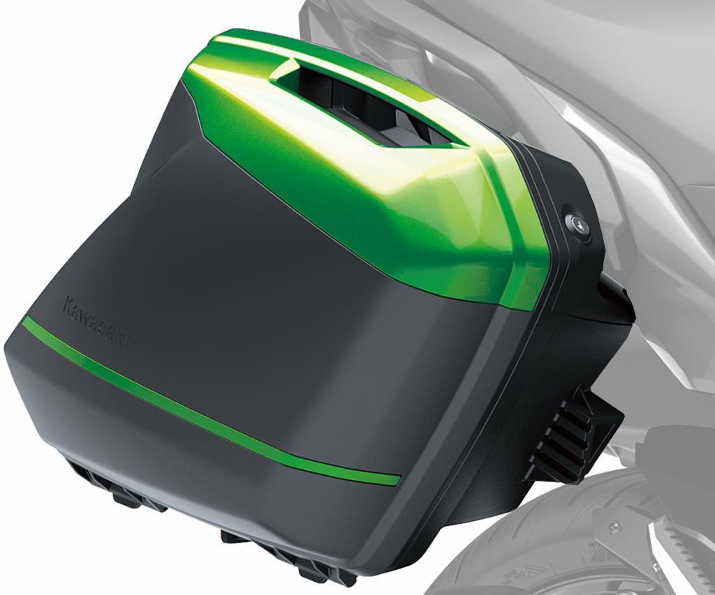 Kit de caches pour valises latérales 28L original Kawasaki