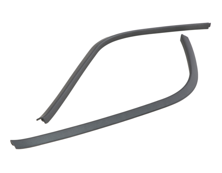 Tube mono fente marchepied gris mat pour Vespa Primavera/Sprint 50-150ccm