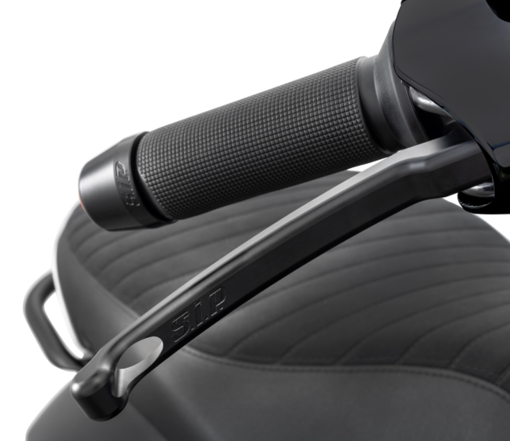 Poids de guidon gauche/droite pour Vespa Primavera/Sprint/ET/LX/LXV/S, noir mat