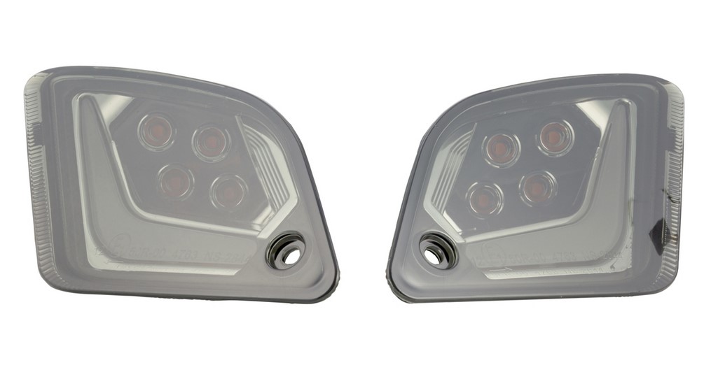 Kit clignotants arrière gauche/droite pour Vespa GTS/GTS Super/GTV/GT 60/GT/GT L ('03-'13), teinté