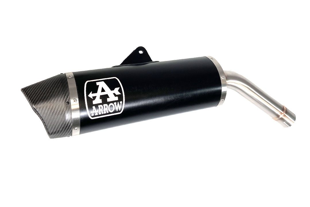 ARROW Échappement MAXI RACE TECH pour BMW F850GS 2018-, aluminium, noir