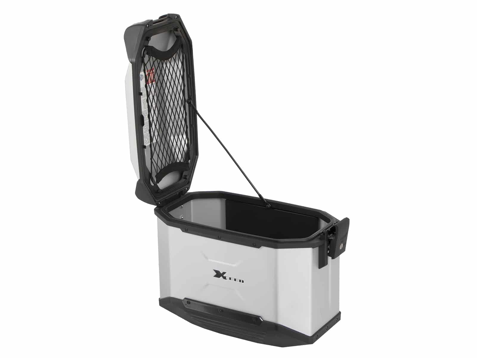 Xceed valises latérales 38 Ltr. argent Hepco & Becker