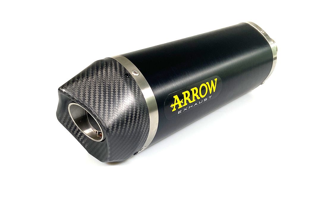 ARROW pot d'échappement DARK RACE TECH aluminium pour Honda CB 500 F / CBR 500 R (19-20)