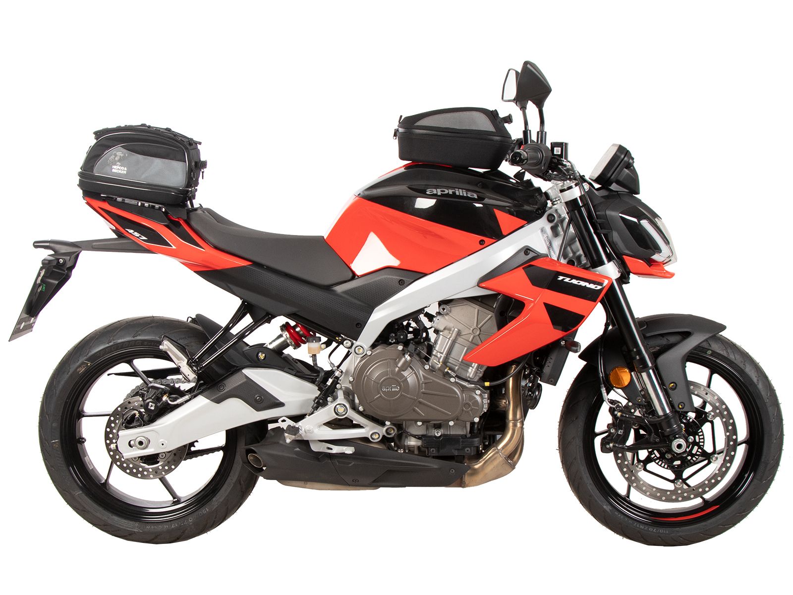 Rack sport vissé noir pour Aprilia Tuono 457 (25- ) Hepco & Becker