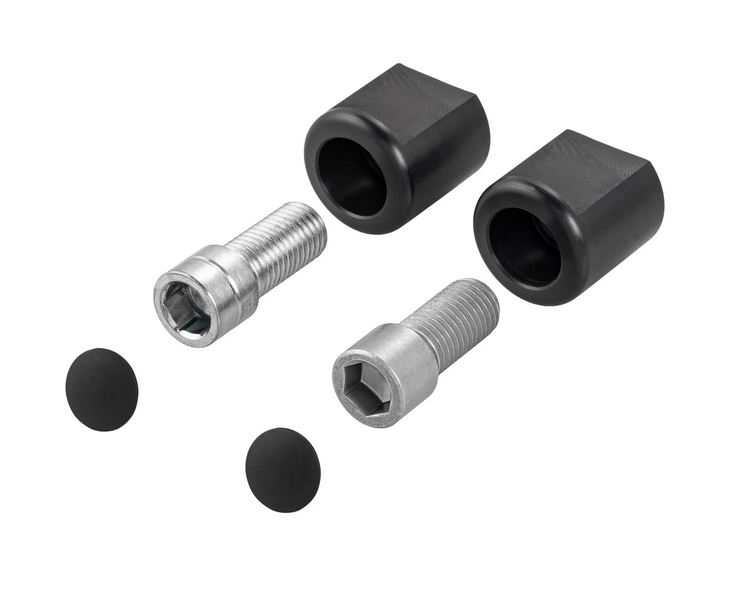 Cache trou de rétroviseur RIZOMA pour Vespa GTS/GTS Super 125-300ccm (`23-), noir