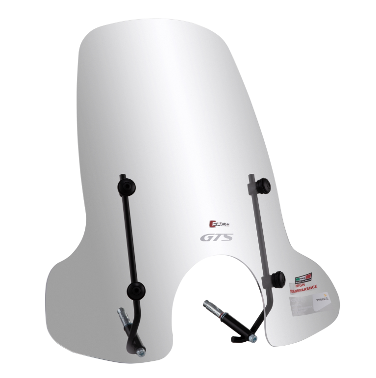 Pare-brise FACO haut pour Vespa GTS /GTS Super 125/300ccm (`23-), clair
