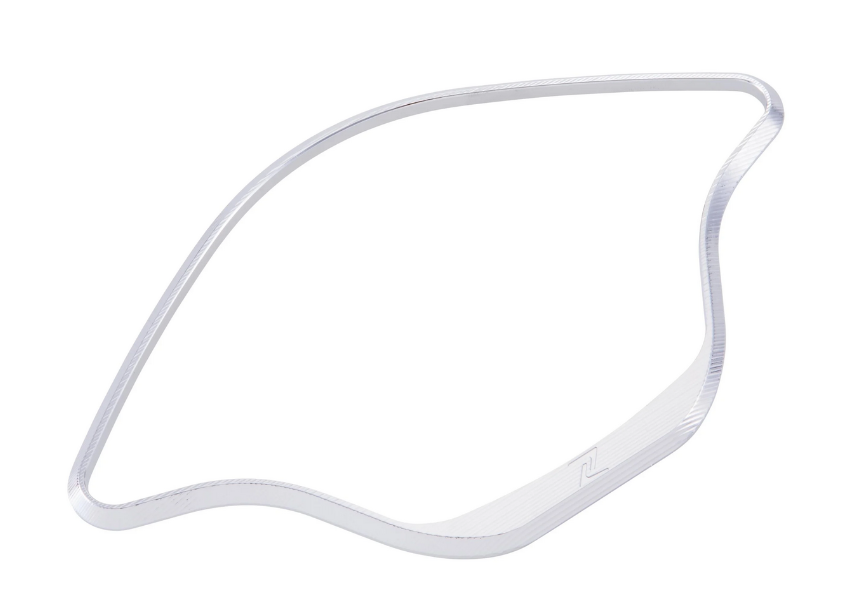 Anneau décoratif tachymètre ZELIONI pour Vespa Primavera/Sprint/Elettrica 50-150ccm 2T/4T AC, chrome