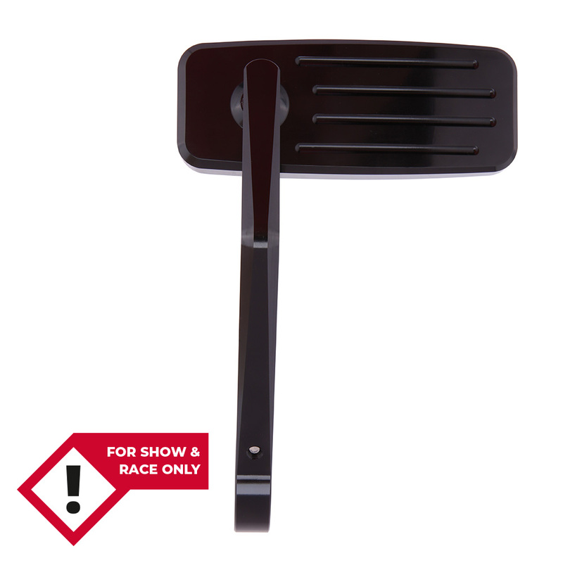 HIGHSIDER pro Rétroviseur d'extrémité de guidon Action Noir (1pc)