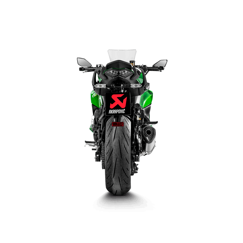 Akrapovic Slip-On Line (titane) pot d'échappement pour Kawasaki Ninja 1000SX 2020-