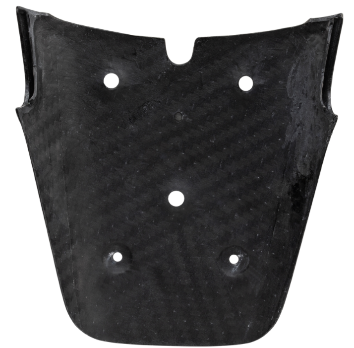 Support de plaque d'immatriculation arrière pour Vespa GTS/GTS Super/GTV 125-300ccm, carbone