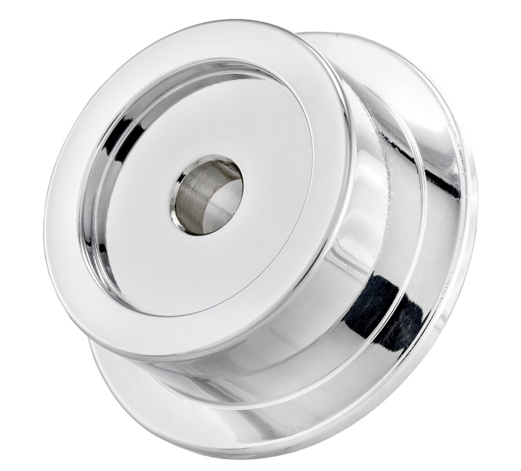 Kit de montage pour rétroviseur d'extrémité de guidon sans poids d'extrémité de guidon, MK II, chromé