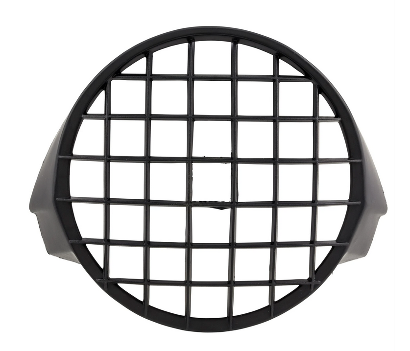 Grille de lampe pour phares CUPPINI pour Vespa PX 80-200ccm, noir