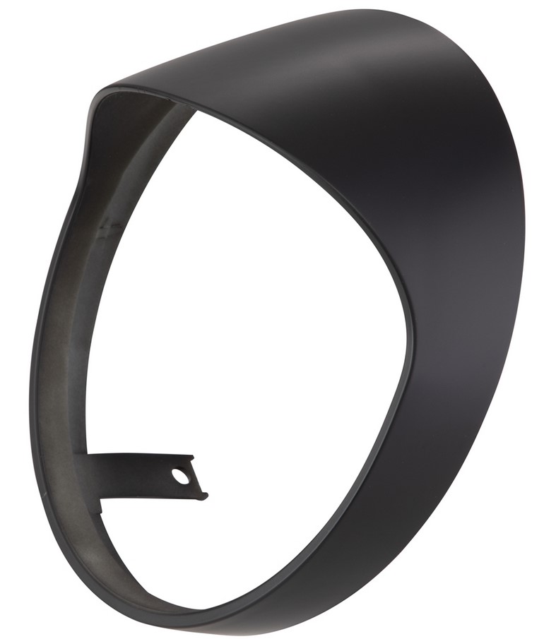 Anneau de lampe pour Vespa GTS/GTS Super HPE 125/300 ('19-), noir mat