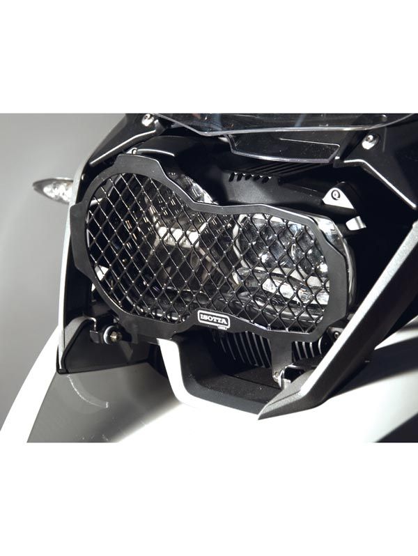 Grille de protection des phares pliable pour BMW R 1200 GS LC (13-16), noir